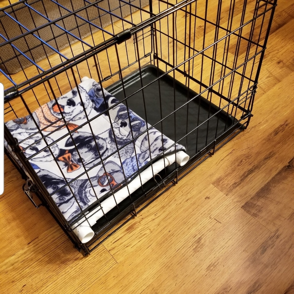 Dog crate loft bed